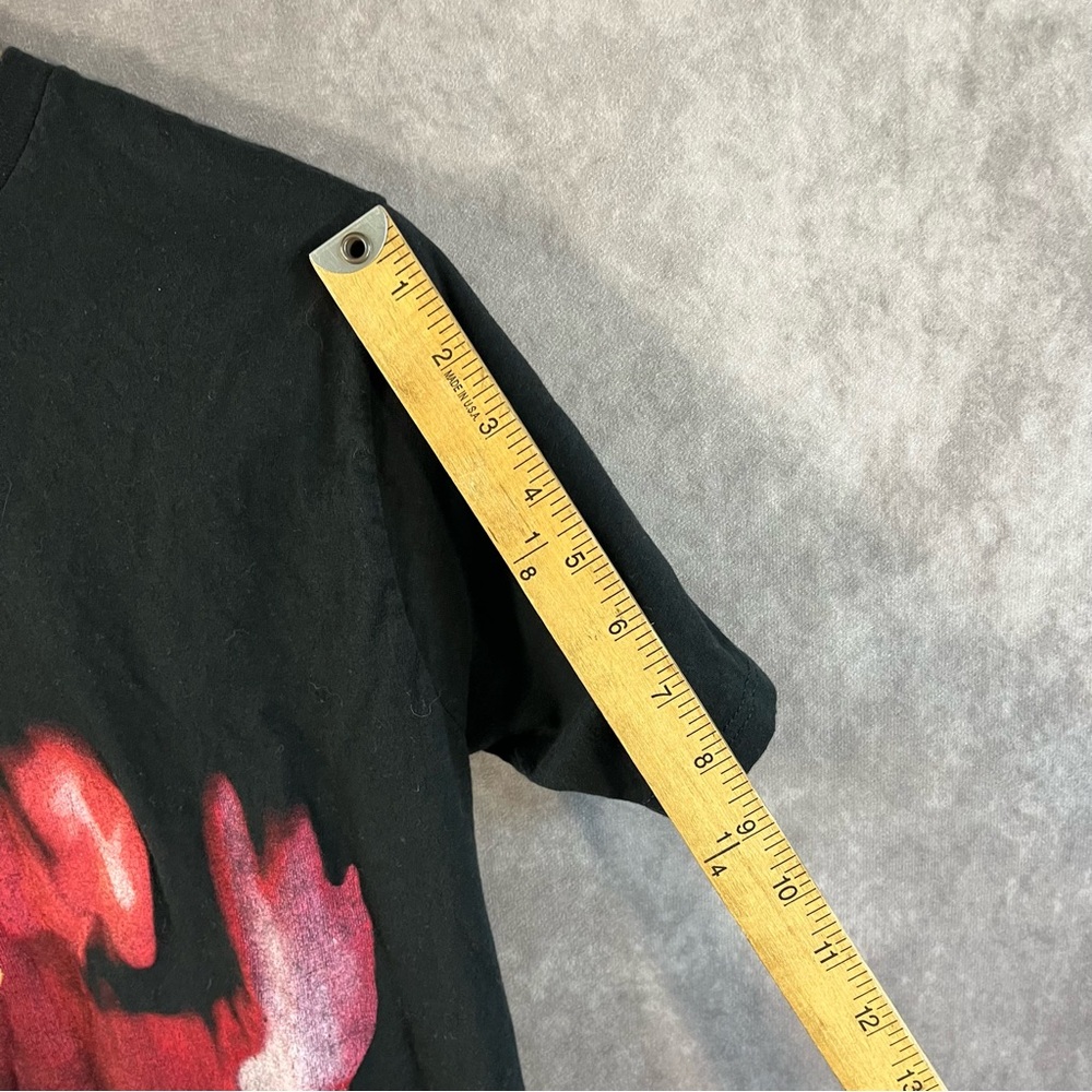 🔺SOLD🔺 The Cure Shirt Unisex Medium M Black Red Big Logo Graphics 80s Band Tee - Picture 5 of 6